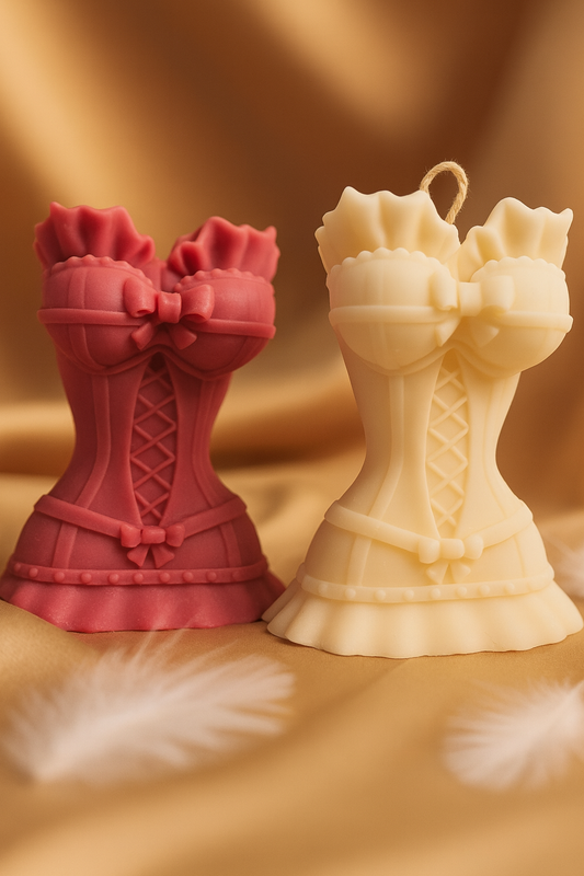 Corsage-Kerze - ein Blickfang mit elegantem Charme