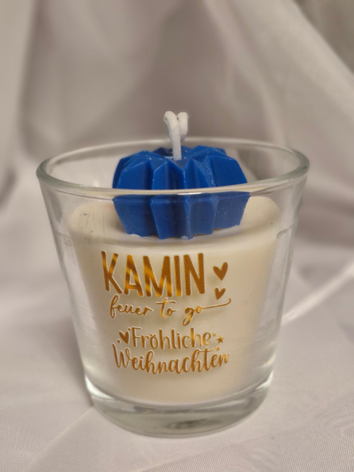 Weihnachten im Glas mit magischem Stern