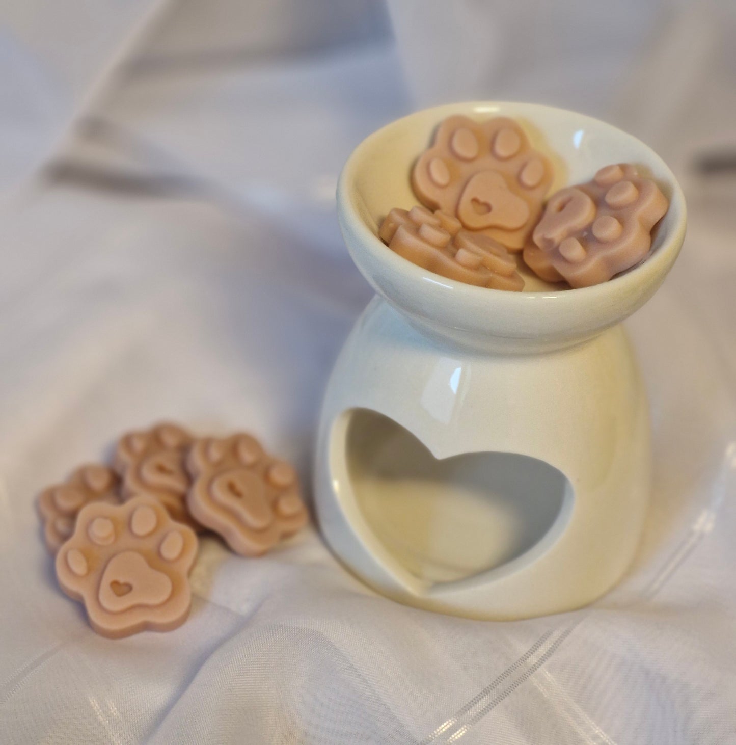 Wachsschmelzer Keramik "Love" "Herz" "Mond"