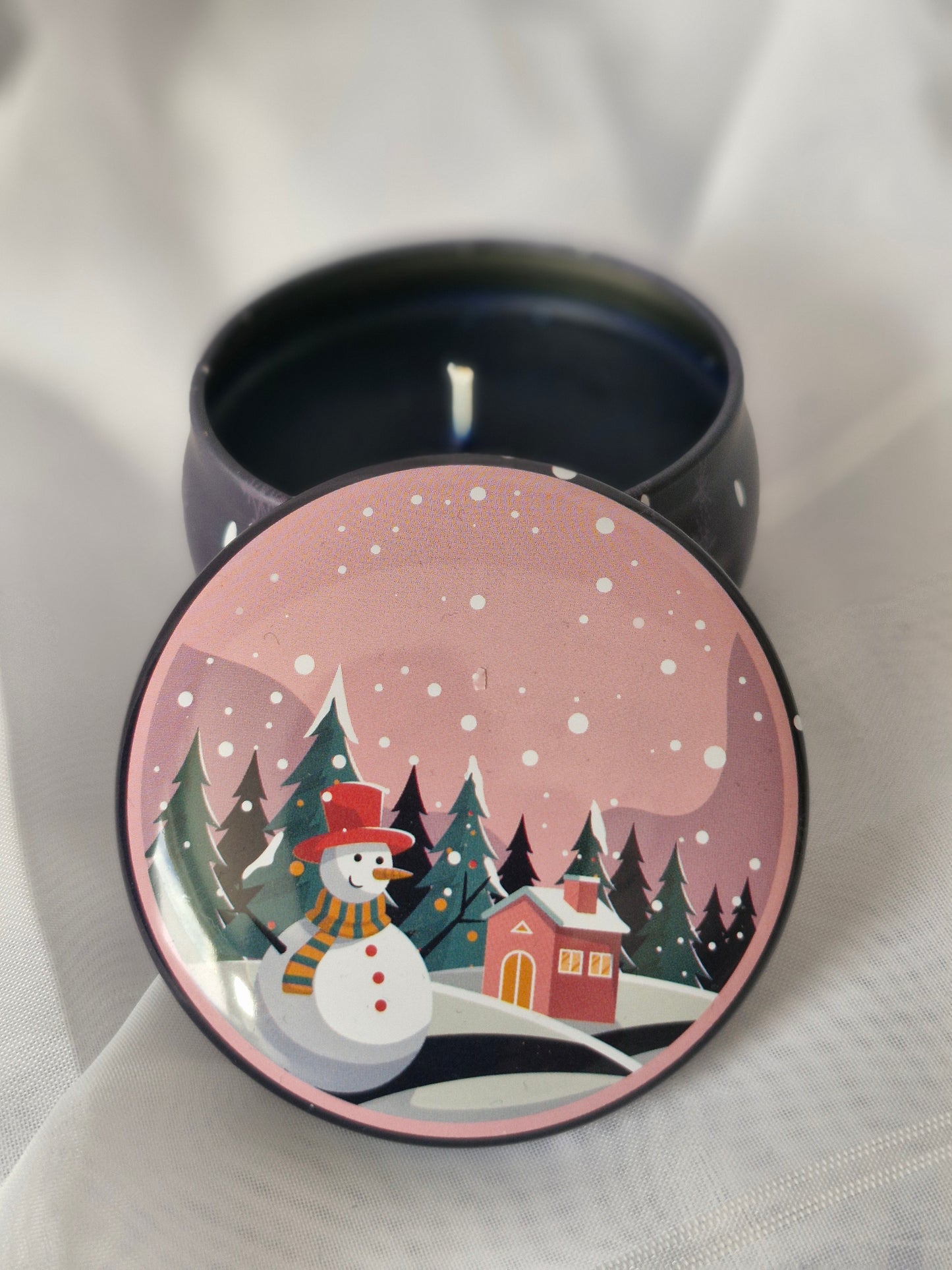 Weihnachtliche Duftkerzen